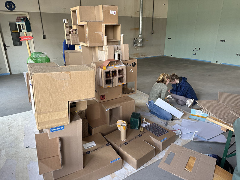 De workshop Cardboard City